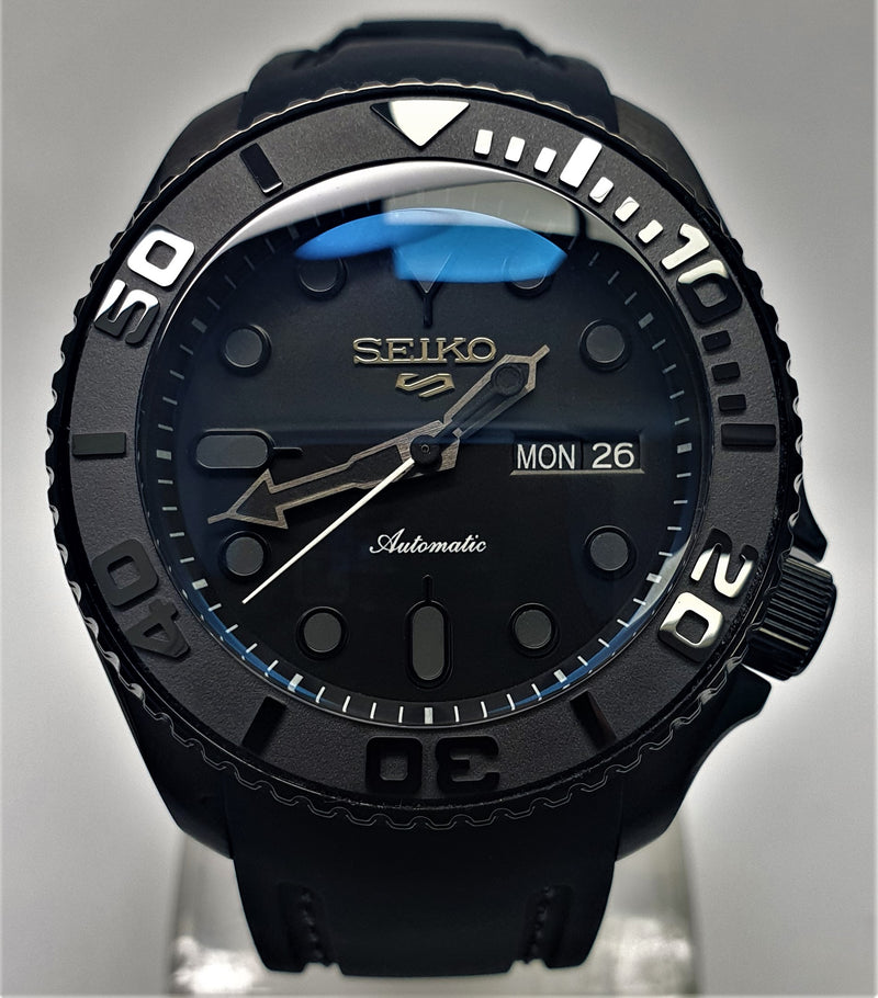 Bespoke Custom Build SKX007 Divers Watch Seiko NH36 Automatic 'GHOST MOD'