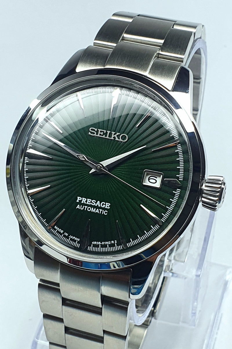 Bespoke 40mm Custom Build Presage Mod! Gents Watch Seiko NH36 Automatic Presage Mod