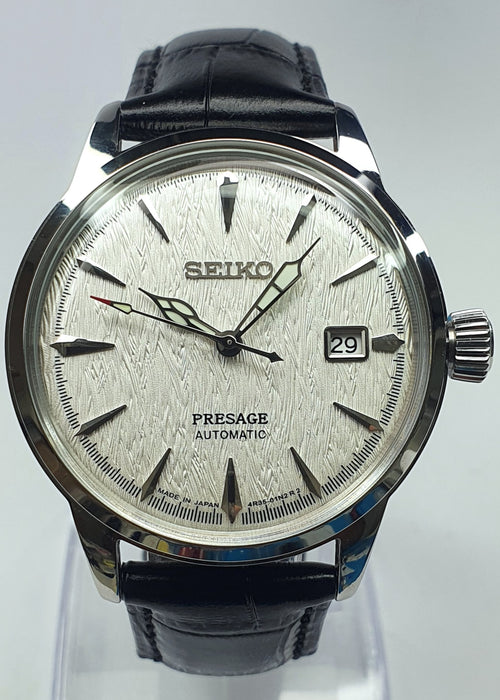 Bespoke 40mm Custom Build Presage Mod! Gents Watch Seiko NH36 Automatic Presage Mod