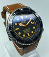 Vintage Seiko Scuba Diver's Watch 7002 Automatic Circa 1990 Mil-Sub Mod - Movement Upgraded To Seiko 24 Jewelled NH36 Movt