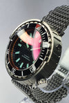 TUNA CAN Bespoke Custom Divers Watch SEIKO NH36 - AKA Blood Moon Mod! Premium Quality Case + Stainless Steel Bracelet