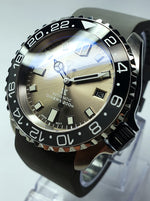 Bespoke Custom Build BLACK GREY Mod' SKX007 Divers Watch NH36 Automatic Divers Watch Sapphire 5ATM