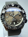 Bespoke Custom Build BLACK GREY Mod' SKX007 Divers Watch NH36 Automatic Divers Watch Sapphire 5ATM