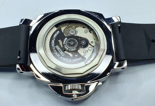 Bespoke Custom Build PAN Bloodmoon MOD SEIKO NH36 Automatic Movement