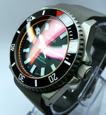 Bespoke Custom SKX Samurai Divers Watch SEIKO NH36 - BLOODMOON Mod! Premium Quality PVD Case