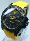 Bespoke Custom Build SUB Divers Watch Seiko NH36 Automatic 'BUMBLE BEE MOD'
