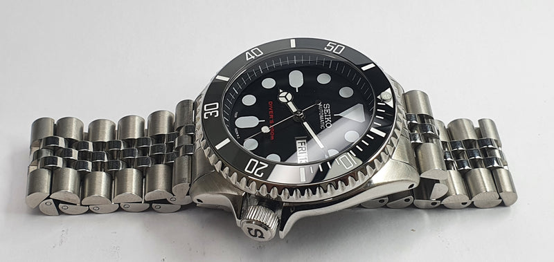 Bespoke Custom Bruce Wayne Mod' SKX007 Divers Watch NH36 Automatic Divers Watch Sapphire 5ATM