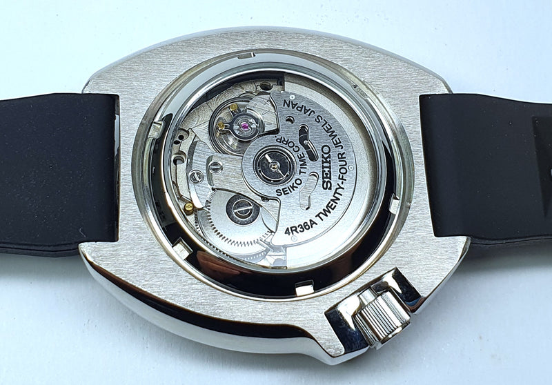 LOCK CROWN' Bespoke Custom Build Seiko 6105 Mod Divers Watch NH36