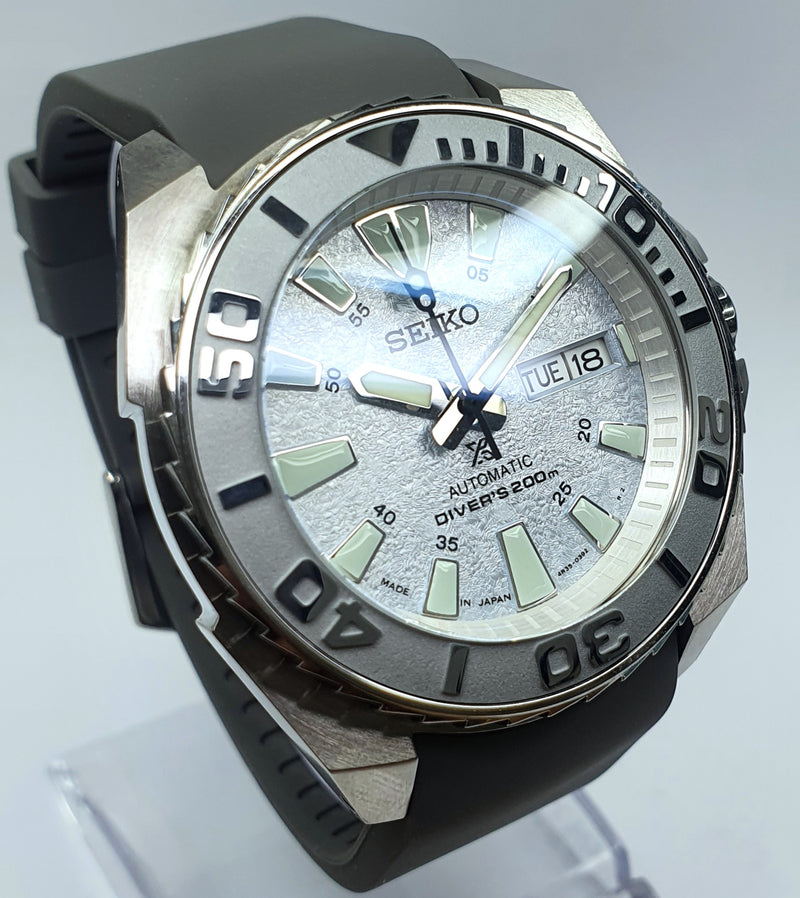 Bespoke Custom Samurai Divers Watch SEIKO NH36 - ICE MONSTER Mod! Premium Quality Case