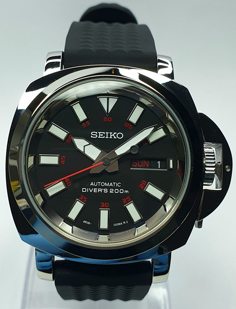 Bespoke Custom Build PAN Bloodmoon MOD SEIKO NH36 Automatic Movement