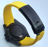 Bespoke Custom Build SUB Divers Watch Seiko NH36 Automatic 'BUMBLE BEE MOD'