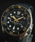 Bespoke Custom Build SKX007 Divers Watch Seiko NH36 MOVEMENT 'JPS MOD'