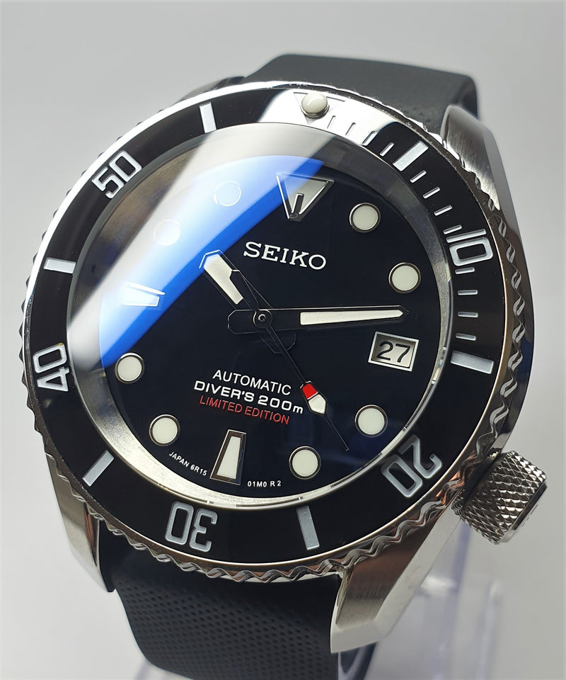 Bespoke Custom Build SUMO Divers Watch Seiko NH36 Automatic 'SUMO LTD EDITION MOD'