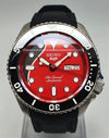 Bespoke Custom Build SKX007 Divers Watch Seiko NH36 Automatic 'BRIAN MAY MOD' Ceramic & Sapphire Exhibition Case