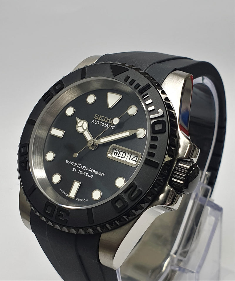 Custom Build SUBMARINER Divers Watch Seiko NH36 Automatic SKX CLASSIC MOD