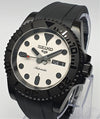 Custom Build SUB Divers Watch Seiko NH36 Automatic WHITE GHOST MOD Oyster-Flex Strap