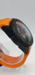 Bespoke Custom SKX Samurai Divers Watch SEIKO NH34 - STEALTH GMT Mod! Premium Quality PVD Case