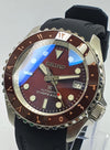Bespoke Custom Build SKX007 Divers Watch Seiko NH36 Automatic 'ROOT BEER MOD'!