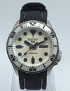 Bespoke Custom Build WHITE GHOST Mod' SKX007 Divers Watch NH36 Automatic Divers Watch 5ATM