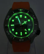 Bespoke Custom Build GMT Mod SKX007 Divers Watch SEIKO NH34 GMT Automatic Divers Watch