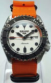 Bespoke Custom Build WHITE GHOST Mod' SKX007 Divers Watch NH36 Automatic Divers Watch Sapphire 5ATM