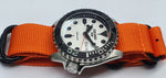 Bespoke Custom Build WHITE GHOST Mod' SKX007 Divers Watch NH36 Automatic Divers Watch Sapphire 5ATM