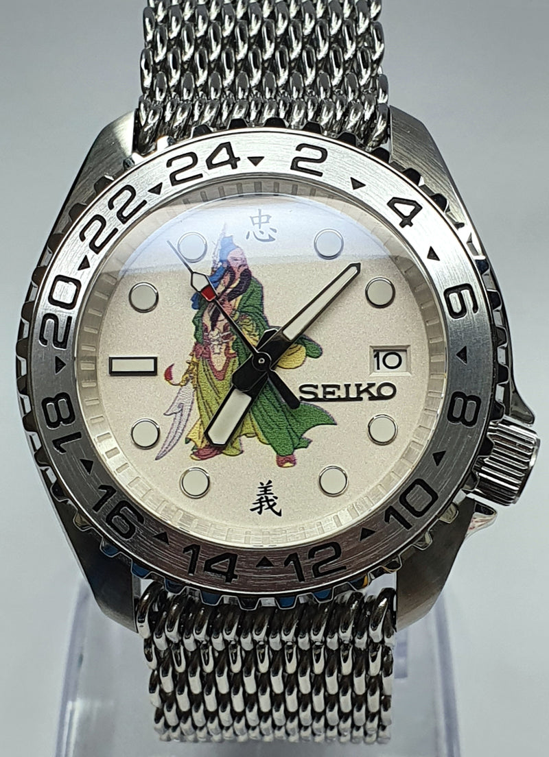 Custom SKX007 Divers Watch SEIKO NH36 - Ancient Warrior Mod! Premium High End SKX Case Sapphire 5atm Tested